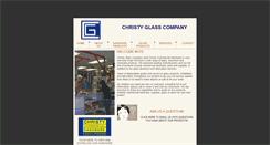 Desktop Screenshot of christyglass.com
